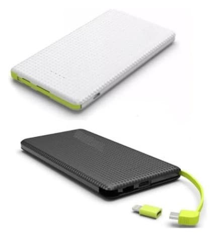 Carregador Portátil 10000mAh Power Bank PT-0951 Carregamento Rápido 2 USB Display LED Para Celular