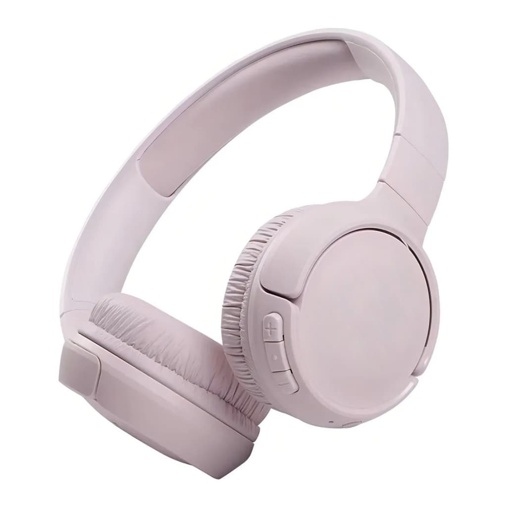 Fone Bluetooth Sem Fio Headphone On-Ear com Microfone Bluetooth 5.0 USB-C Rosa