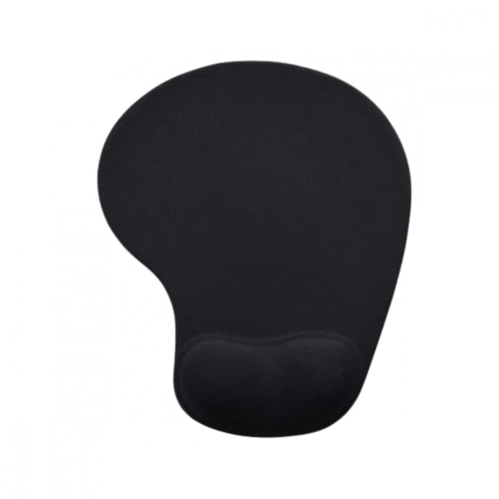 Suporte Mouse Pad Ergonômico com Apoio de Punho Super Macio BLACK