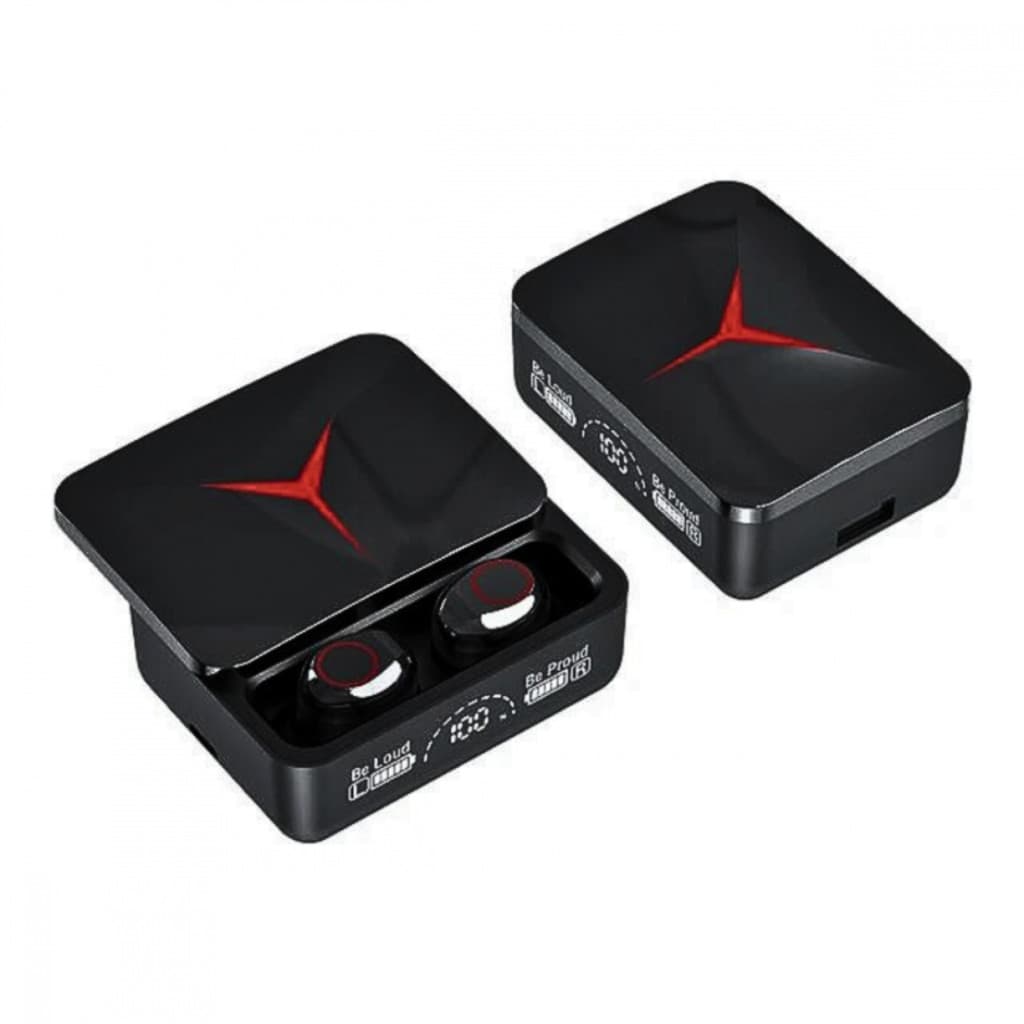 Fone de Ouvido Auricular Bluetooth Wireless LED Case Deslizante Altomex M90 PRO