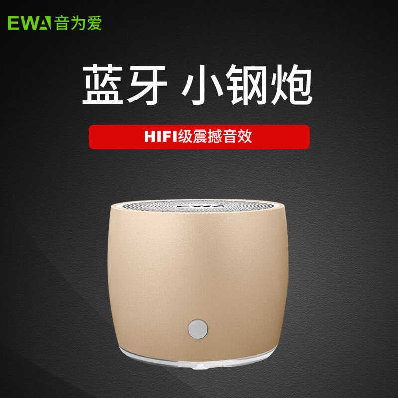 EWA/áudio para amor A103 Bluetooth pequeno alto-falante Subwoofer de alto Volume Mini alto-falante portátil para carro a