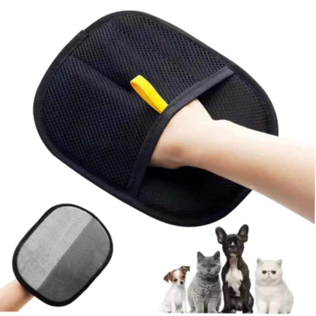 Luva Removedora de Pelos Pet Mágica Gato Cachorro - BM-F4144