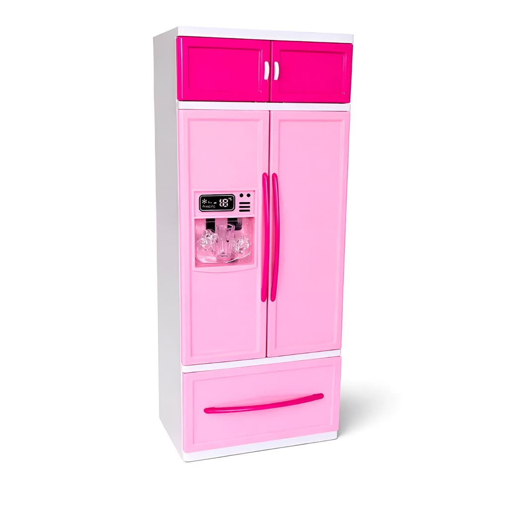 Brinquedo Mini Geladeira Cozinha Casa de Boneca Criança