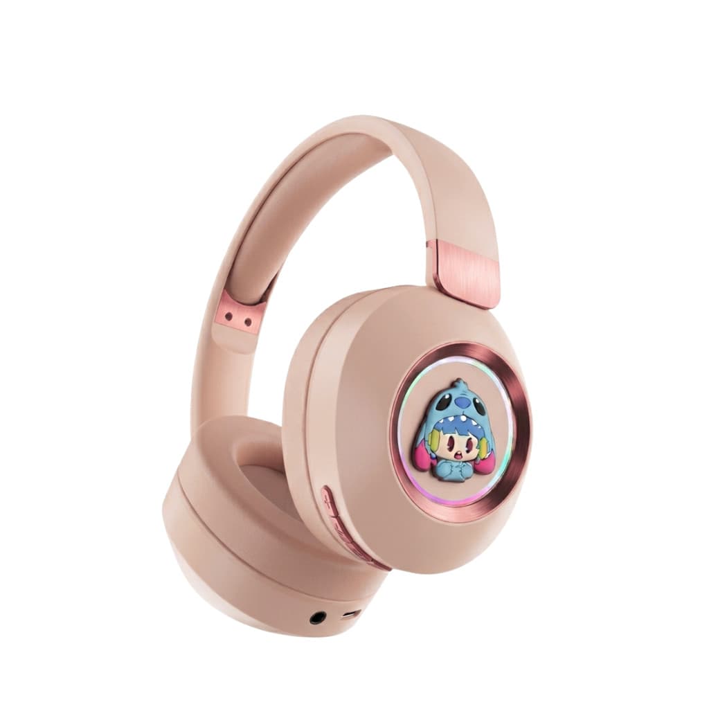 Fone de Ouvido Bluetooth Wireless Desenho CARTOON T&Z ST-856