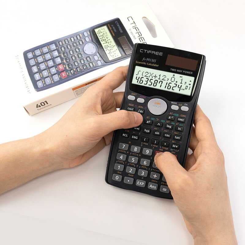 Fx-991MS Calculadora Científica Alunos do Ensino Fundamental Exame Calculadora de Função de Computador