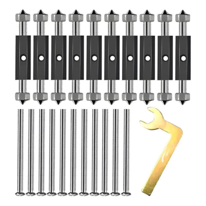 Conjunto 21pcs Barra De Suporte Reparador Caixa Elétrica