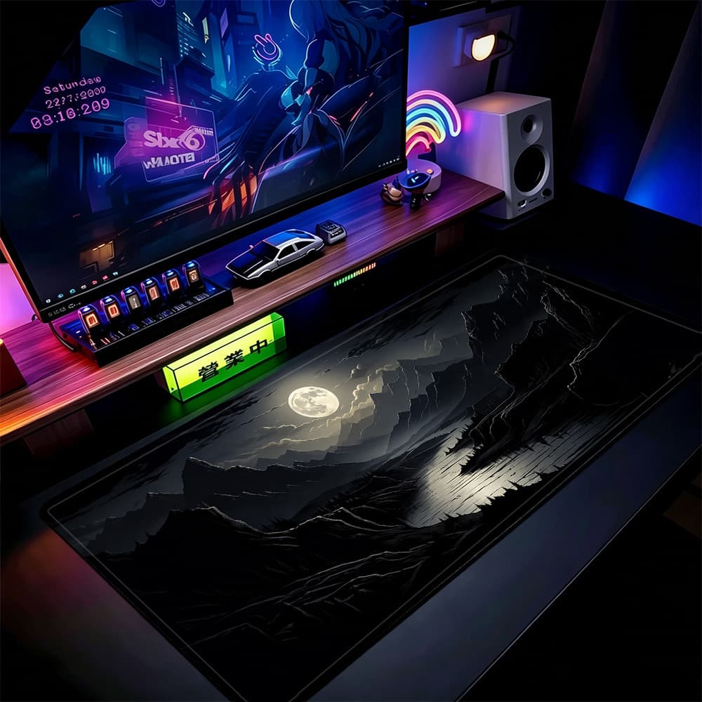 Grande Jogo Mouse Pad Antiderrapante 80X30 CM Impressões Personalizadas Mousepad Borda Costurada YG71509