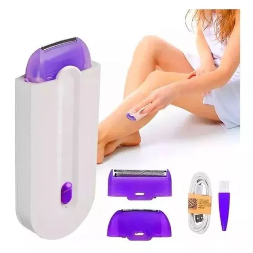 Depilador Elétrico para Remoção de Pelos Íntimos Unissex