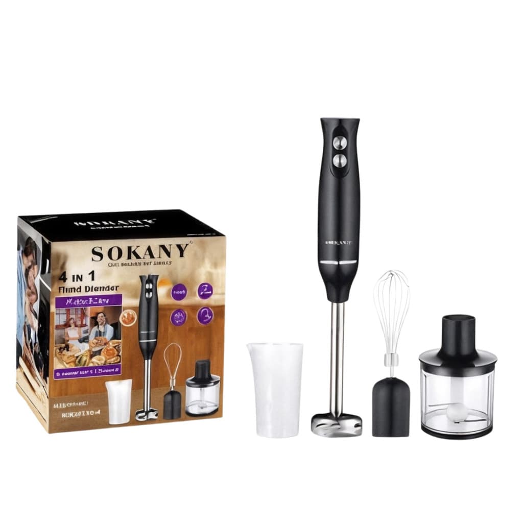 Mixer de Mão Elétrico 4 em 1 Multifunção - 127v