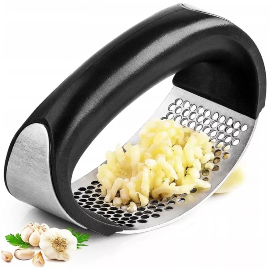 Espremedor Amassador de Alho em Aço Inox e ABS