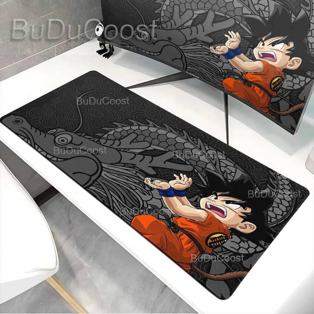 Anime Mouse Pad Gamer XXL Tapete De Mesa Portátil E-Sports Teclado Acessórios De Jogos DBZ Dragon Ball Z Mousepad PC Gab