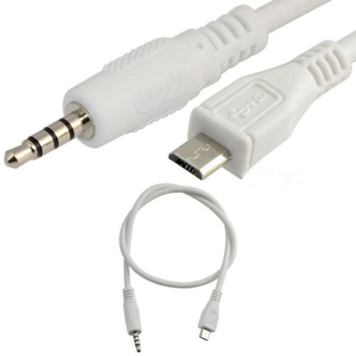 Carro usb para 3.5MM macho cabo adaptador de áudio do telefone móvel Mini Micro usb para fone de ouvido