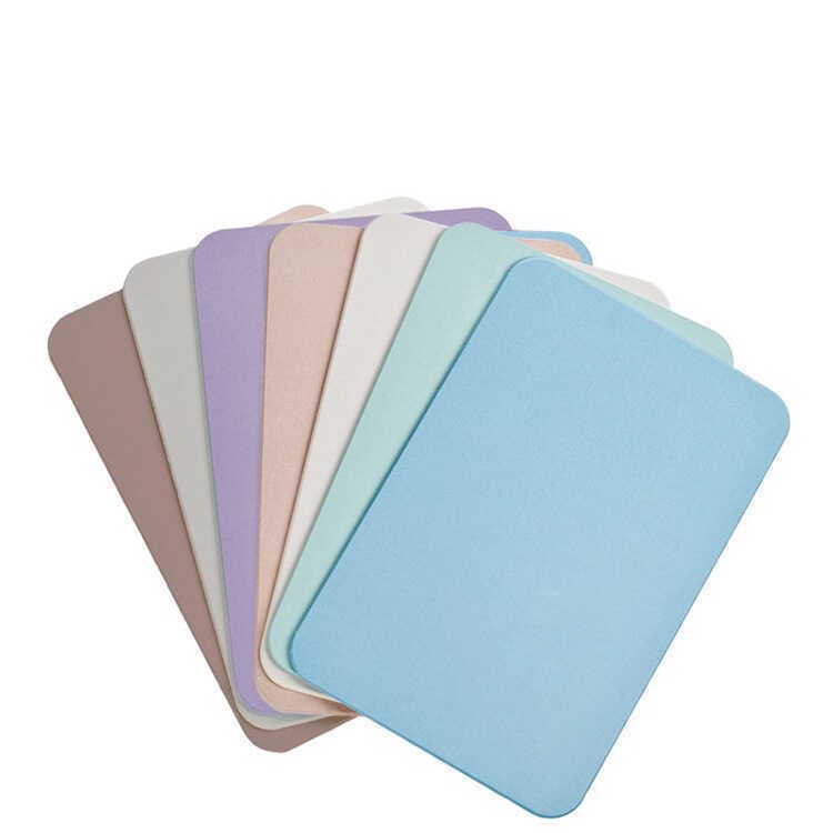 Tapetes de chão de lama de diatomáceas duros absorventes tapetes de banheiro antiderrapantes tapetes de terra de diatomá