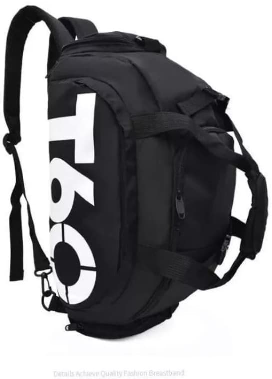 PRETO - T-6 - Bolsa Esportiva Multifuncional Transversal