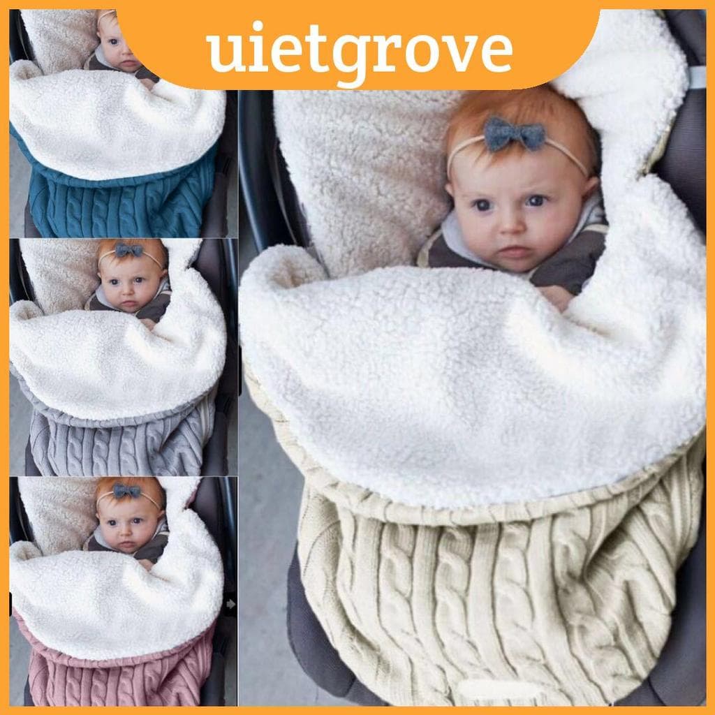 Saco De Bebê De Lã Para Dormir Carrinhos Com Enchimento E Material De Alta Qualidade Viagens De Inverno