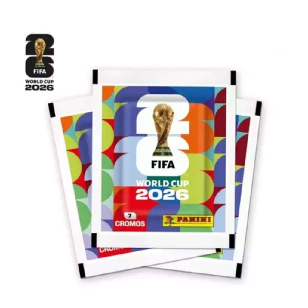 Figurinhas Copa do Mundo FIFA 2026 1 Envelope 7 Cromos
