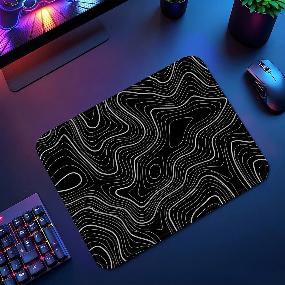Grande Jogo Mouse Pad Antiderrapante 26X21 CM Impressões Personalizadas Mousepad Borda Costurada SM0002 XC009