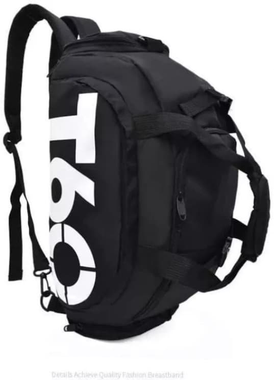 PRETO - T-6 - Bolsa Esportiva Multifuncional Transversal