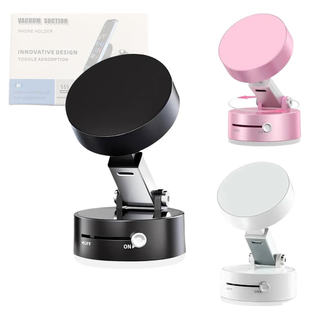 Suporte Magnético Para Celular Com Imã 360º Uso Versátil Mesa Bancadas Veículos Parede XLS ZJ-X56/A2
