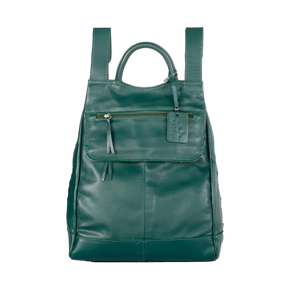 Mochila de Couro Legítimo Modelo Malu Resistente Confortável