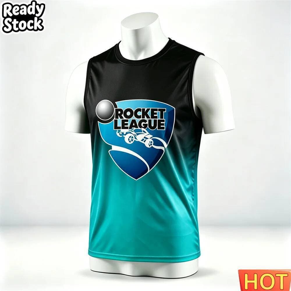 Verão Masculino Sem Mangas Casa Camiseta Gradiente Carro De Corrida Respirável Esportes Regata Masculina Em Torno Do Pes