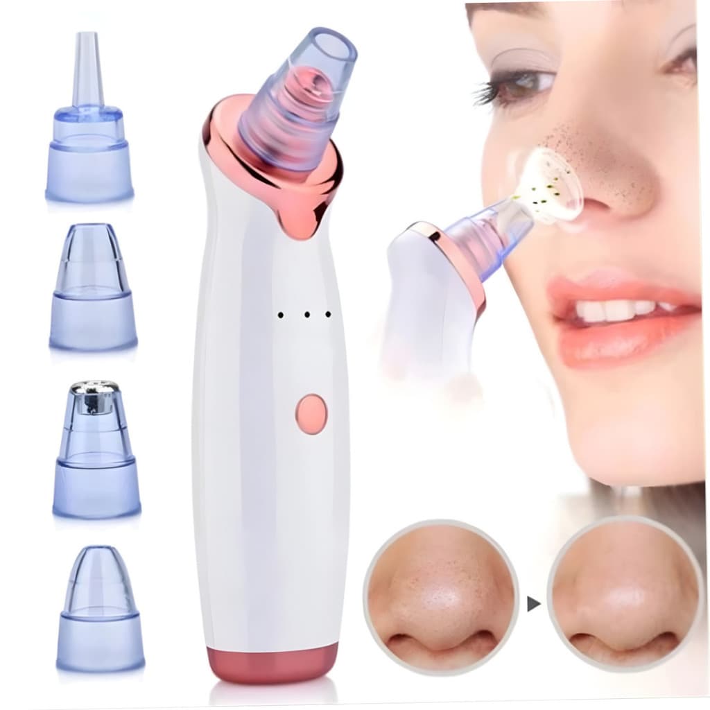 Removedor Cravos e Espinhas Extrator de Cravos Sucção a Vácuo Aparelho Recarregável Sugador Remove Acne
