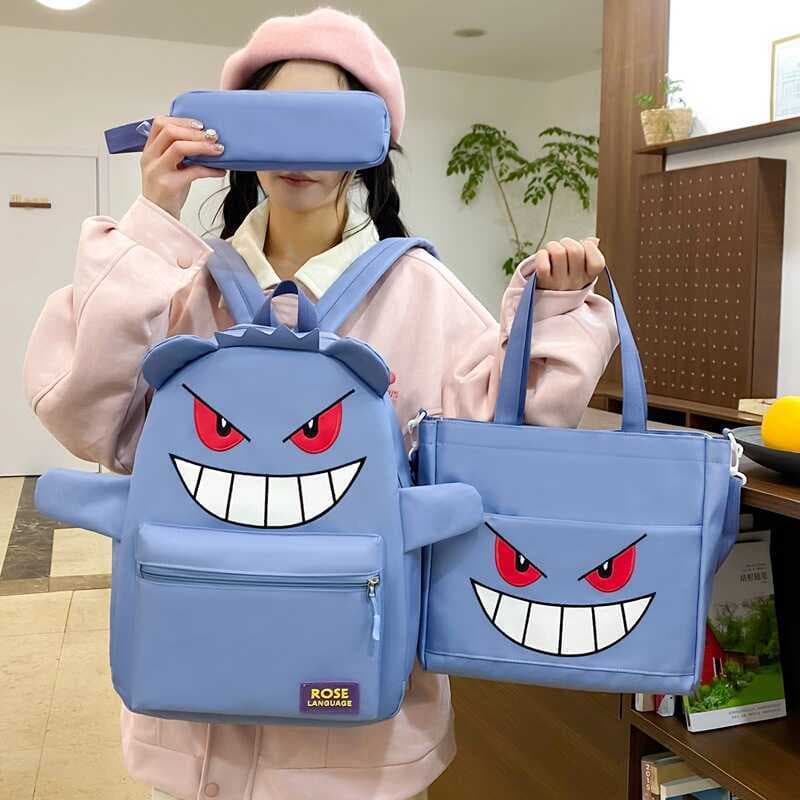 Nova moda estudante mochila grande capacidade Casual All-Match mochila