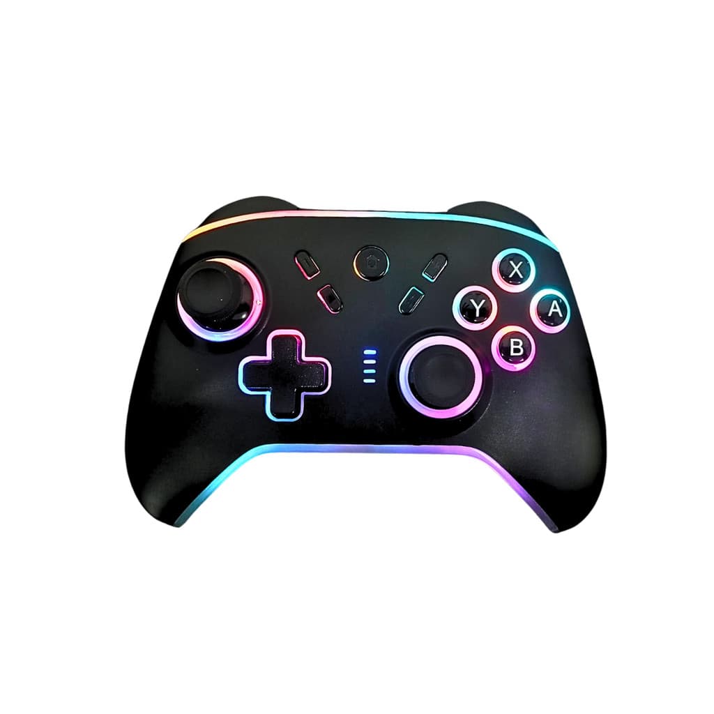Controle Gamer Ergonômico Universal Sem Fio Bateria Recarregável Celular Joystick Bluetooth 2.4G T&Z