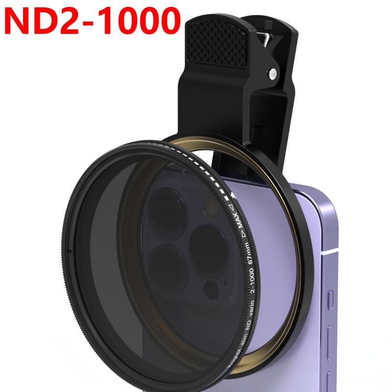 Densidade Neutra Ajustável ND2-1000 ND Para Câmera Todos Os smartphones Lente Do Telefone Móvel