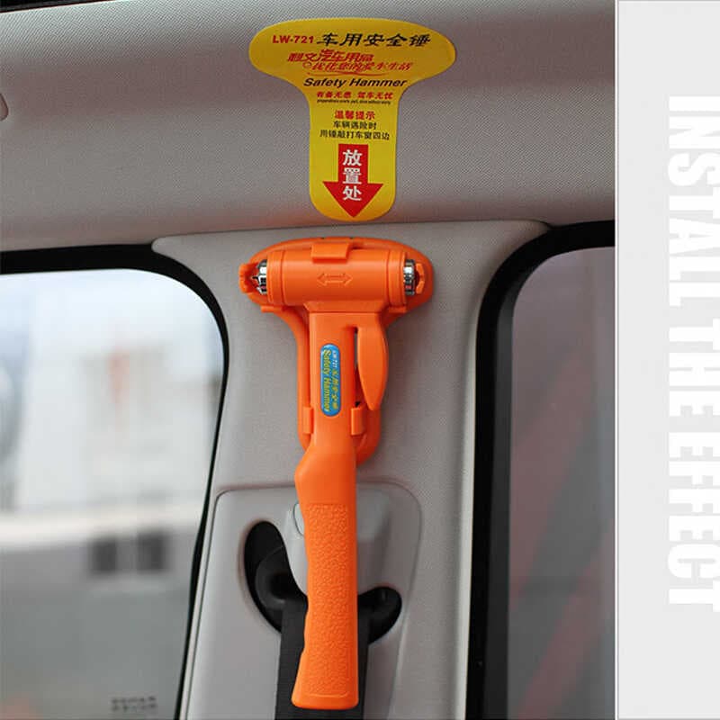 Levin martelo de Escape de emergência para carro, martelo salva-vidas, martelo de segurança, janela, quebrado, a