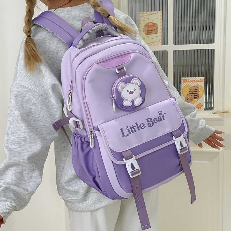 Novo estilo versão coreana Retro grande capacidade viagem Casual moda estudante mochila