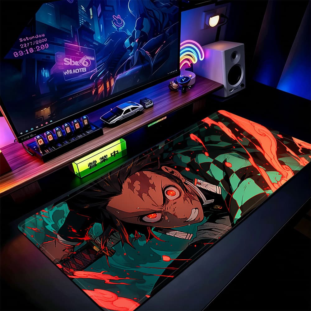 Grande Jogo Mouse Pad Antiderrapante 80X30 CM Impressões Personalizadas Mousepad Borda Costurada YG63103