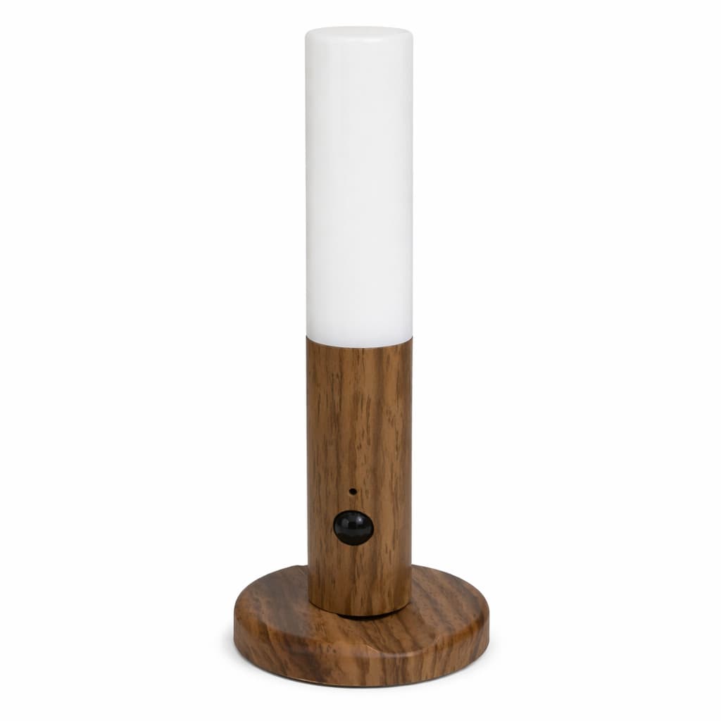 Luminária LED com Sensor Movimento Recarregável USB