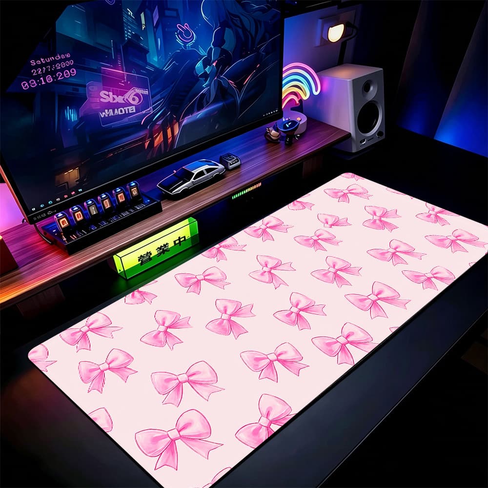 Grande Jogo Mouse Pad Antiderrapante 80X30 CM Impressões Personalizadas Mousepad Borda Costurada YG80502