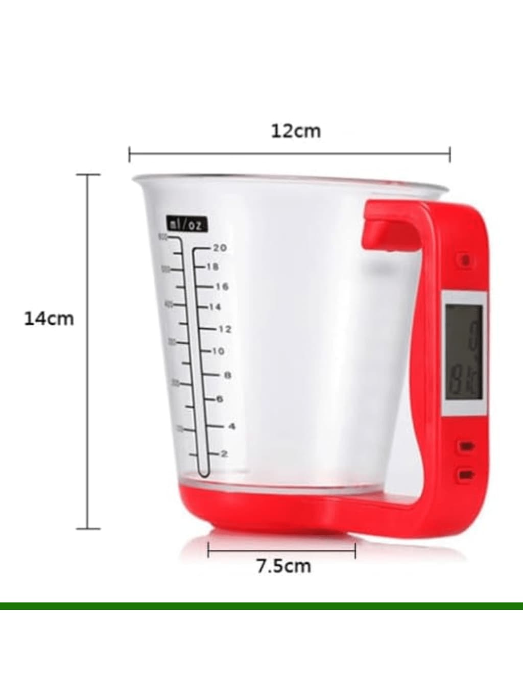 Copo Medidor com Balança Digital Snel Home