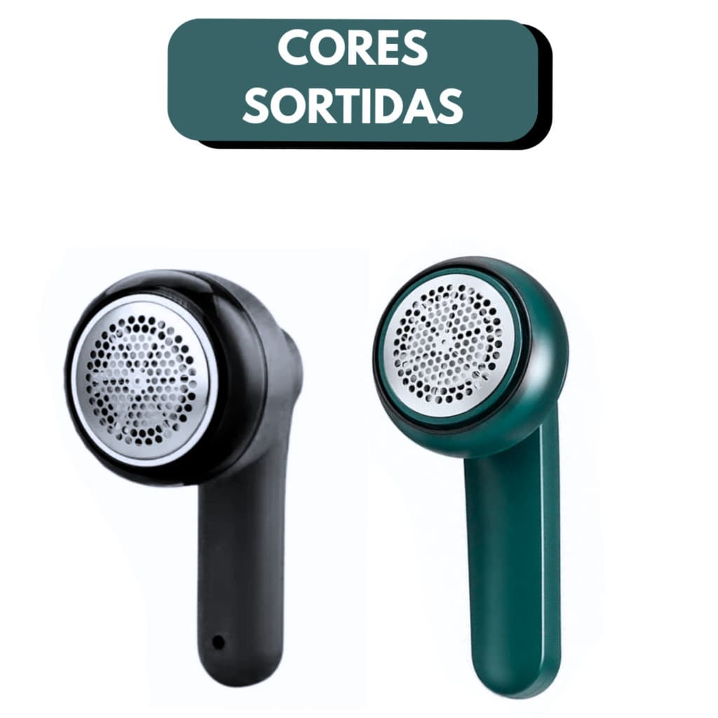 Removedor de Pelos e Papa Bolinha Elétrico Recarregável