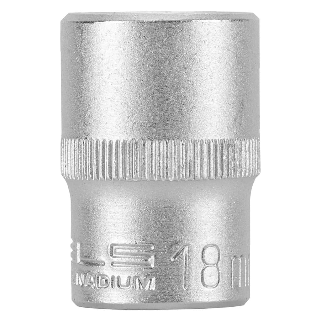 Soquete Sextavado Curto Aço Cromo Vanadium Stels