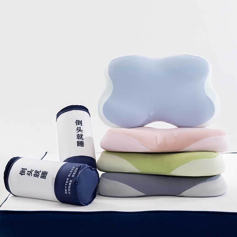 2026 travesseiro de espuma de memória coluna Cervical proteger sono dedicado borboleta travesseiro lado dormir pescoço t