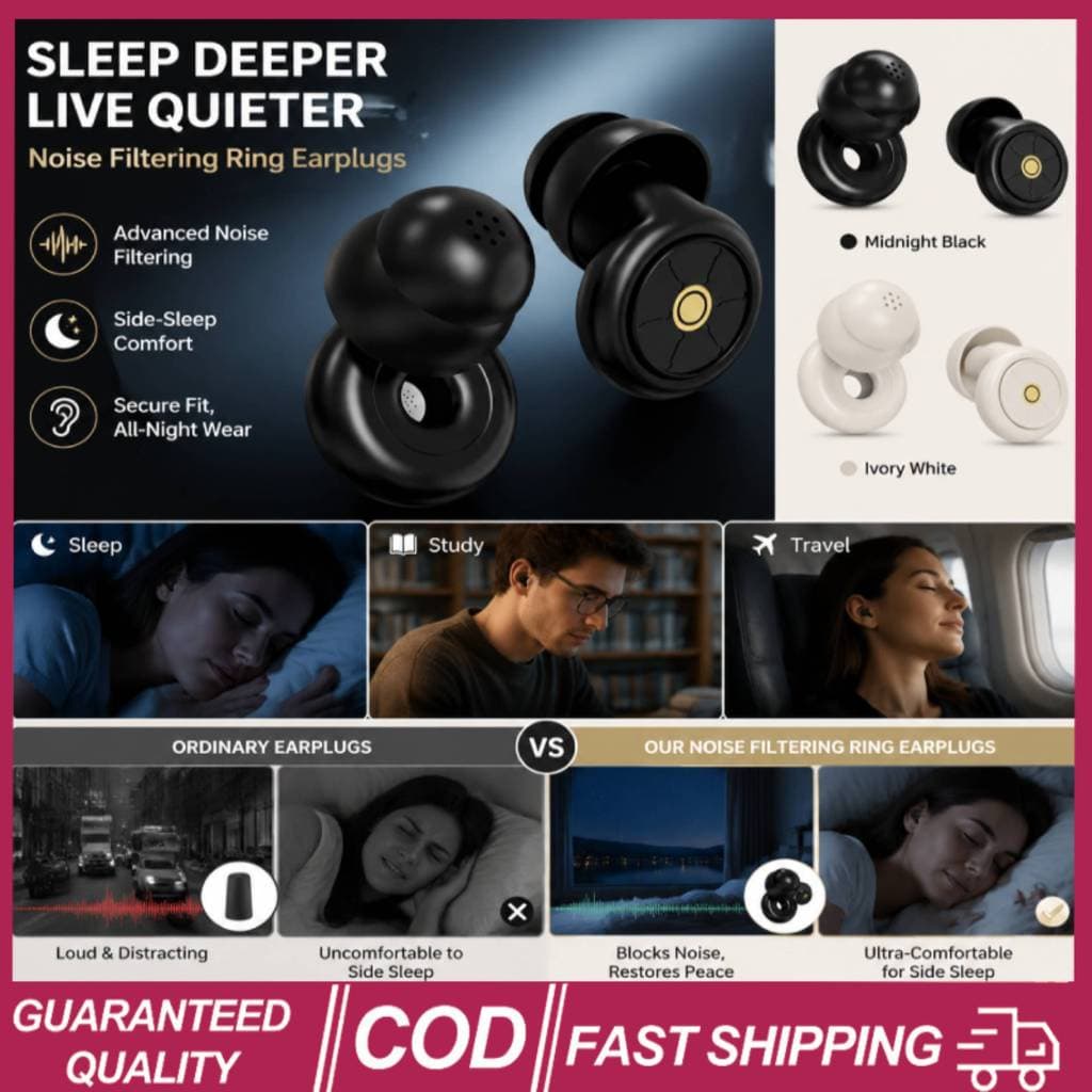 (Nova Chegada) 2pcs Tampões De Ouvido Para Dormir Com Cancelamento De Ruído 50d De Silicone Reutilizáveis Isolamento De