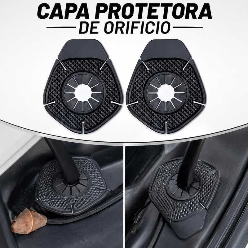 Capa Protetora De Orifício De Limpador De Pára-Brisa De Inferior Silicone À Prova De Poeira De PVC
