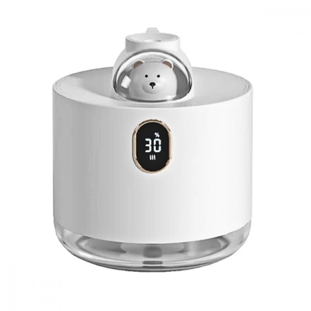 Umidificador de Ar Doméstico Aparelho Difusor Vaporizador de Nave Espacial com LED 500ml