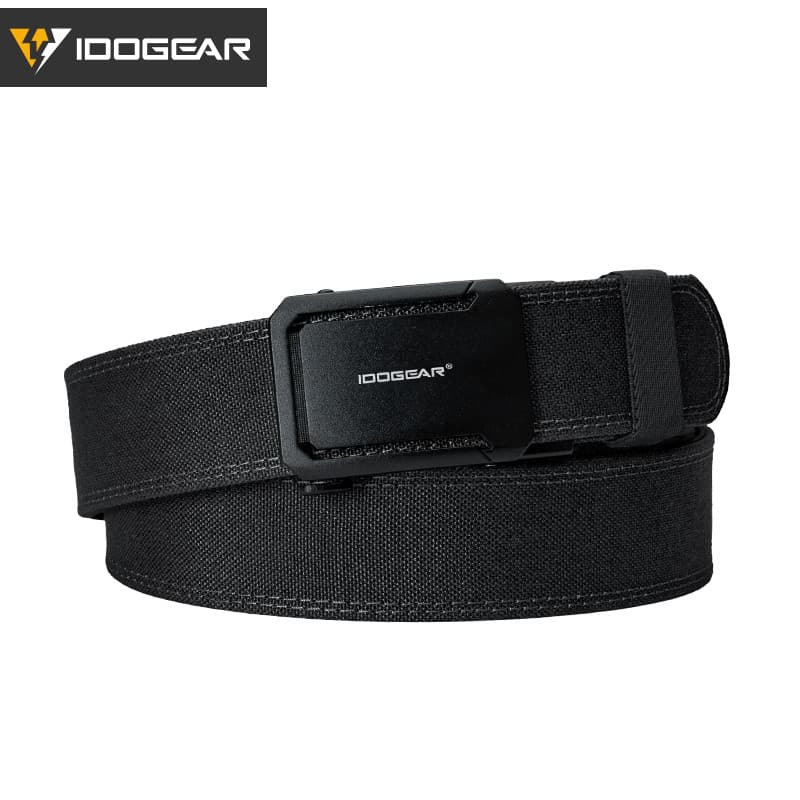 Cinto Tático De Nylon IDOGEAR De 1.75 " Com Fivela De Catraca De Metal Ajustável Rígido Para Treinamento 3439