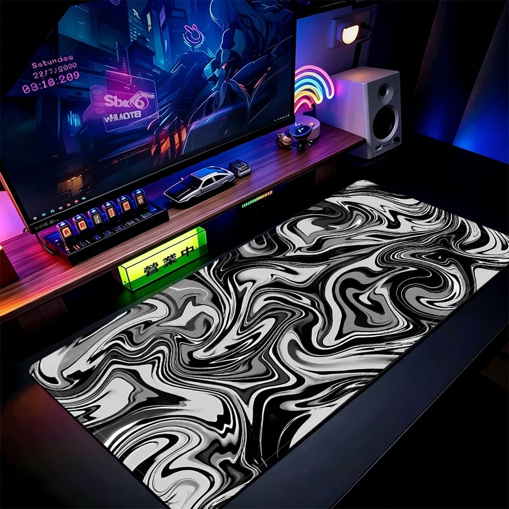 Grande Jogo Mouse Pad Antiderrapante 80X30 CM Impressões Personalizadas Mousepad Borda Costurada YG71503