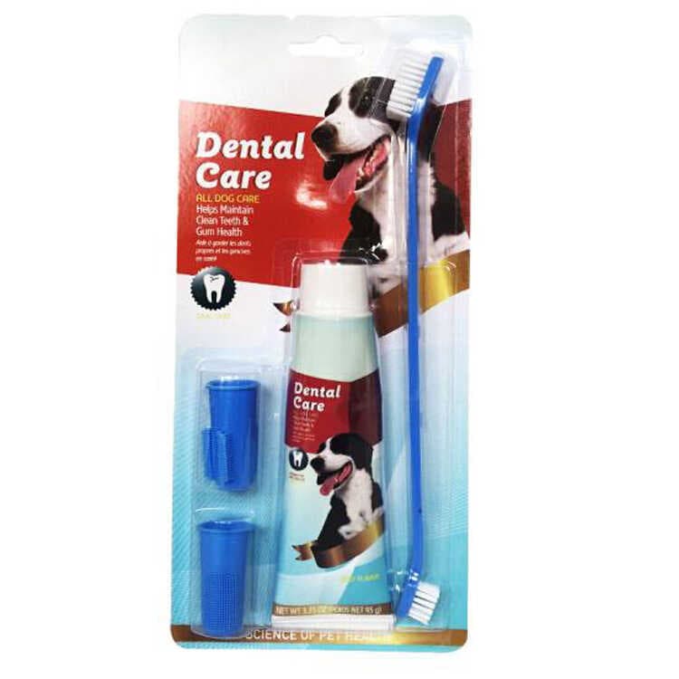 Conjunto de pasta de dentes para animais de estimação, limpeza de cães, limpeza Oral, gato, cachorro, conjunto de pasta