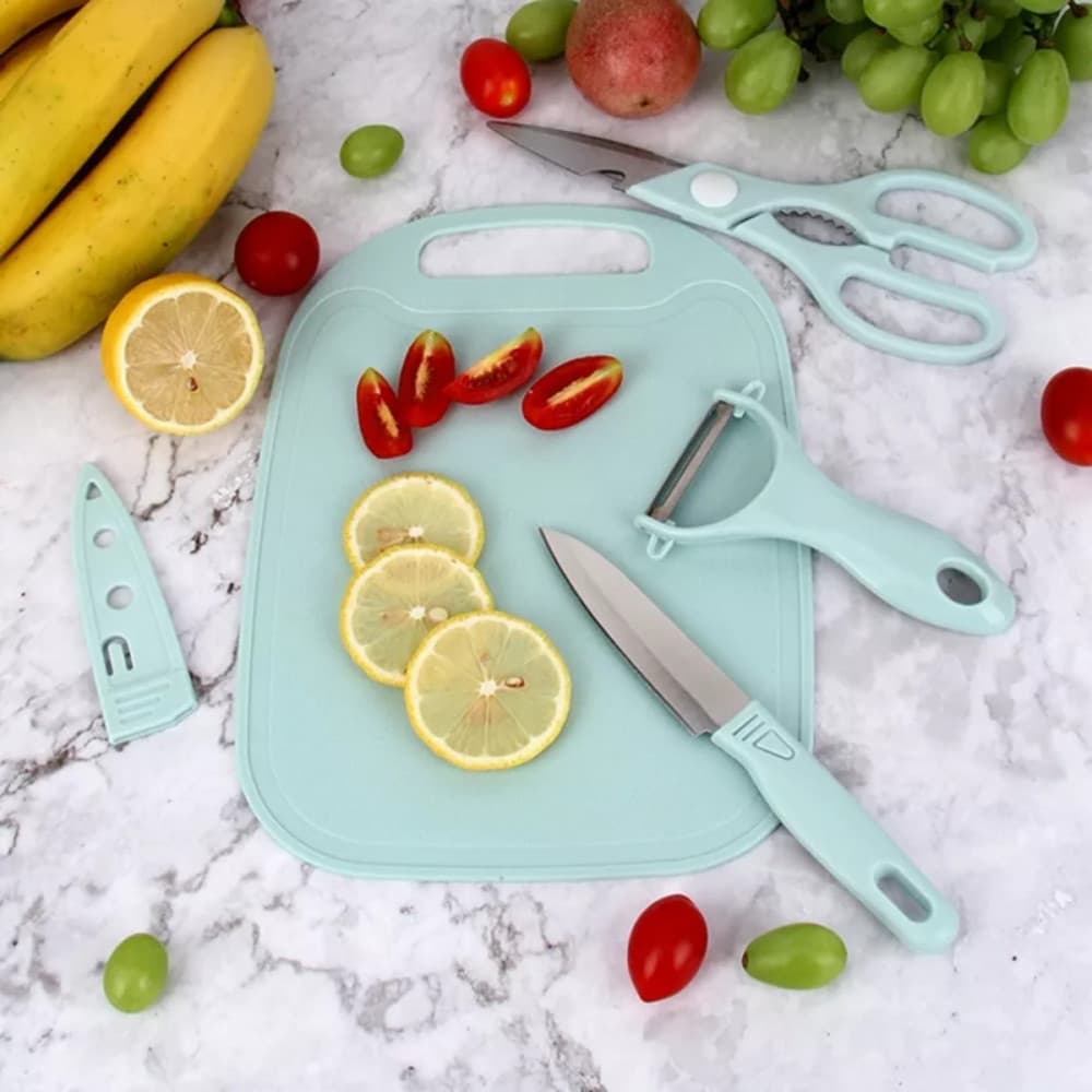Jogo de Cozinha Kit 04 Peças Utensílios de Cozinha Material Antiaderente XLS