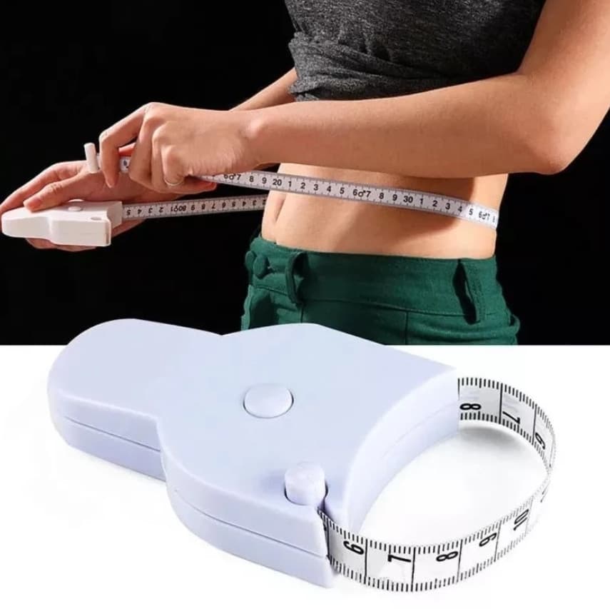 Trena Antropométrica Corporal Fitness Com Trava E Botão 1,5m