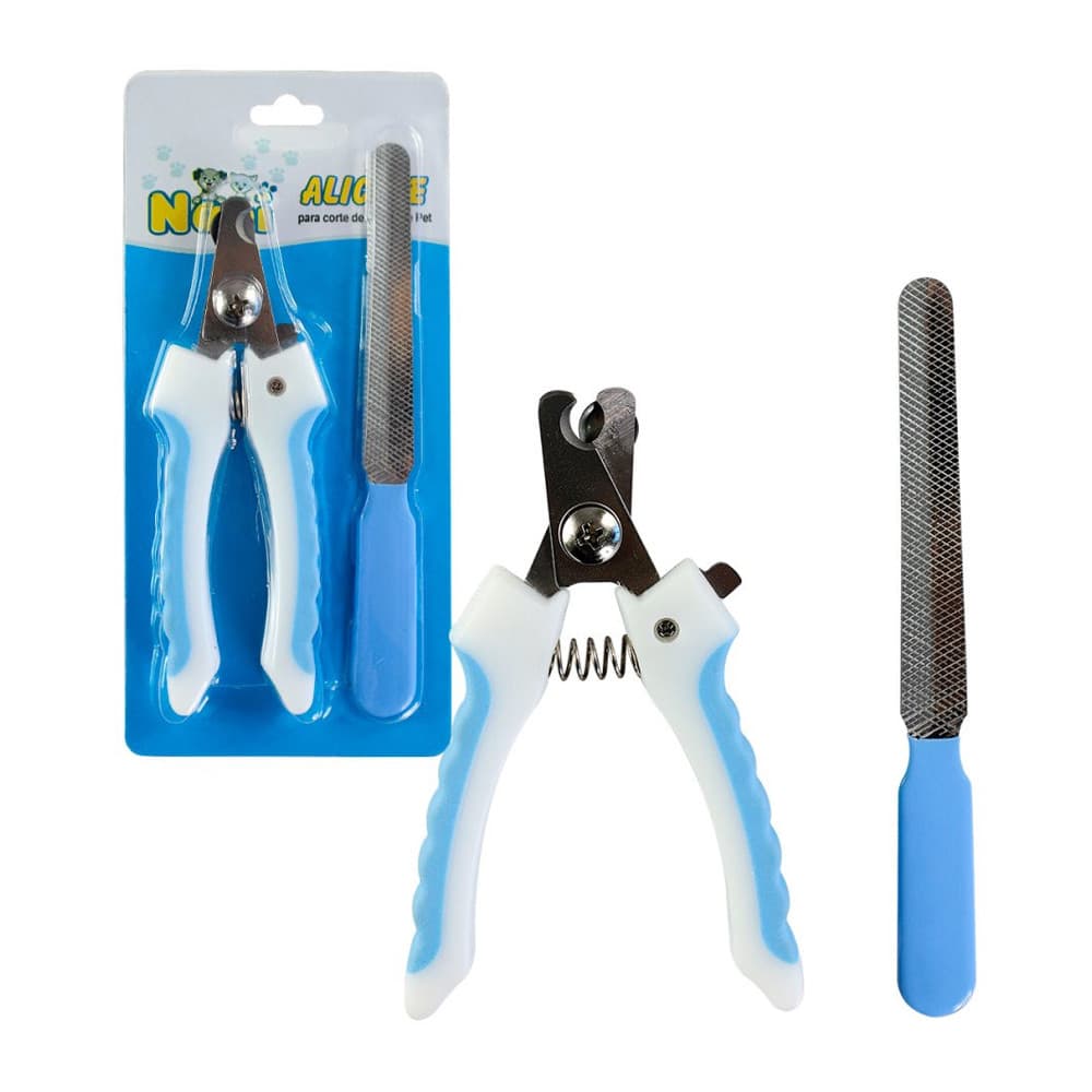 Alicate Azul para Unhas de Pets – Corte Preciso