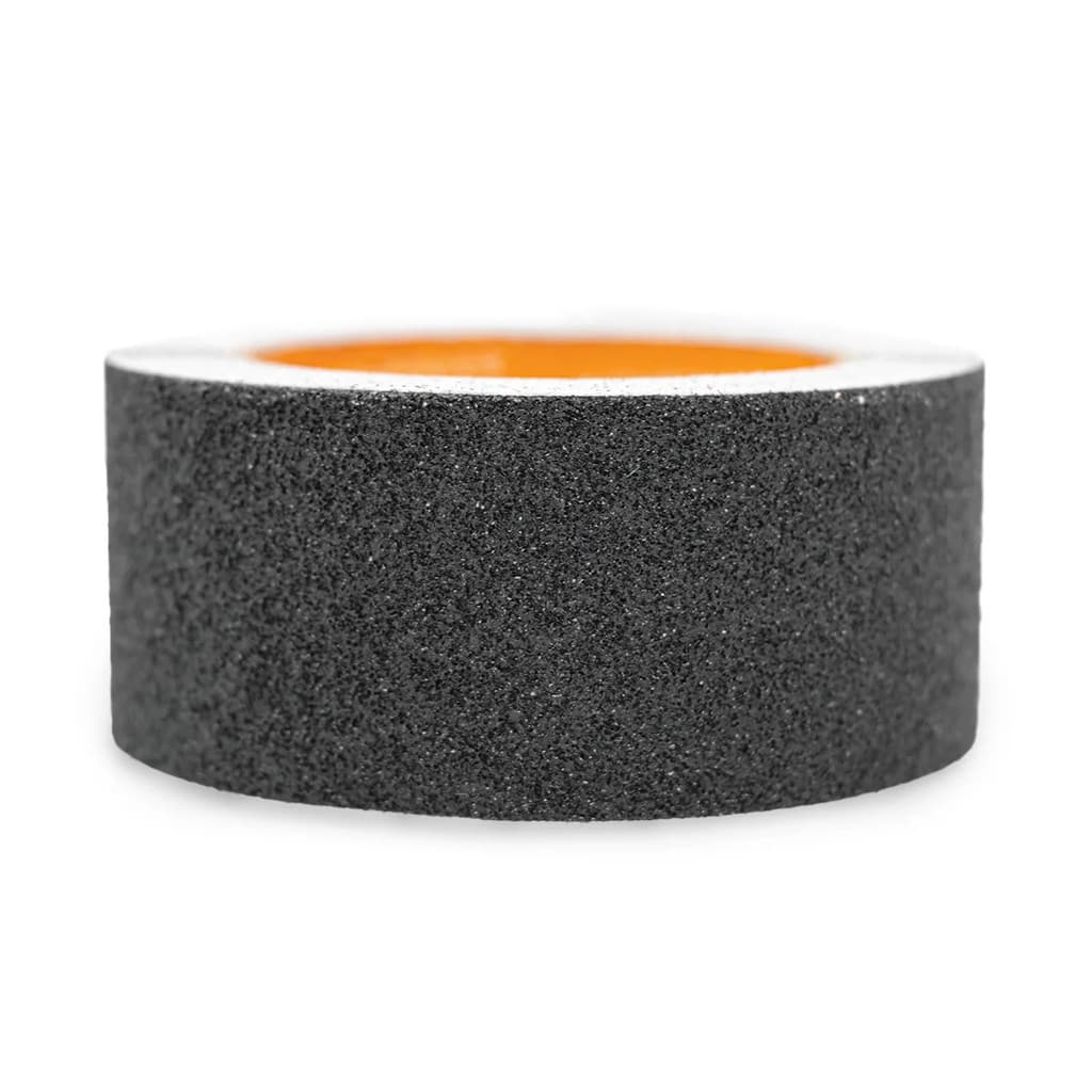 Fita Antiderrapante Autoadesiva Segurança Lixa Escada 5 Mts 50mm Cor:Preto