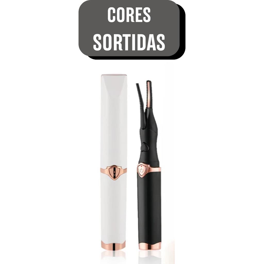 Modelador de Cílios Elétrico Térmico com Aquecimento Rápido Curvex Portátil Efeito Lash Lift