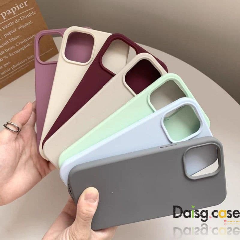 Capa Capinha Case iPhone 11 12 13 14 15 16 17 pro max 7/8 plus Várias Cores